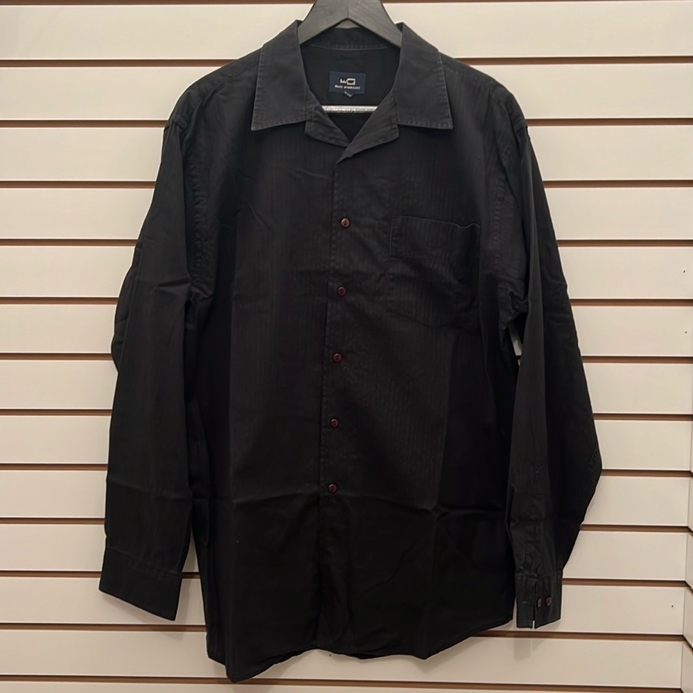 Black Button-Up Shirt